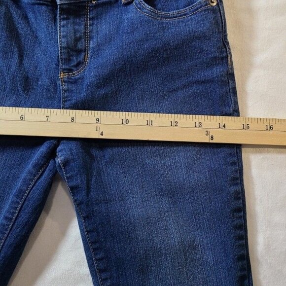 Children’s Place Super Skinny Jeans Size 10 Slim | Dark Wash Stretch Denim - Picture 5 of 7